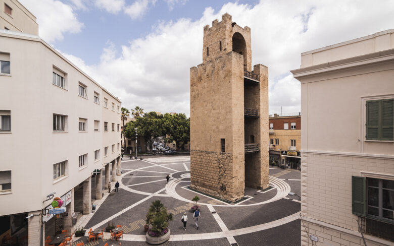 Torre di Mariano ad Oristano. L'affittacamere La Casetta si trova esattamente nel centro storico.